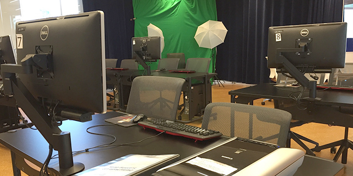 Image of computer and photographic equipment