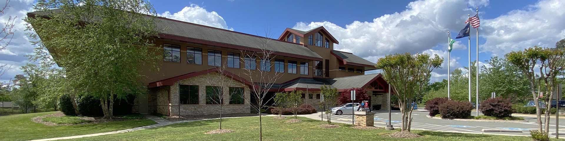image of the Twin Hickory Area Library building